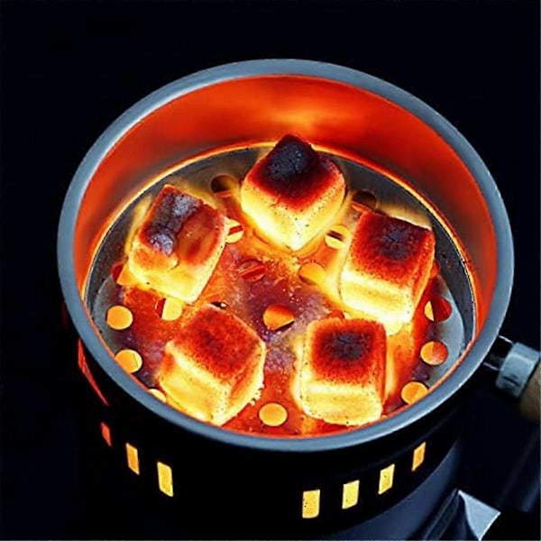 Multifunktionell Kolgrill - Kolbrännare Varm Platta Elektrisk Spis Kolbrännare EU-kontakt As Shown