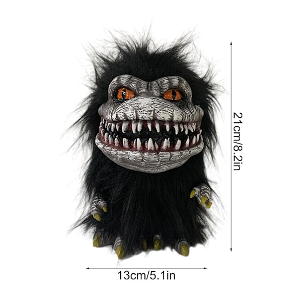 Critters Prop Docka Space Crite Plyschdocka Från Film Critters Collection,creepy Docka Fugglers Roliga Fula Monster Plysch Black