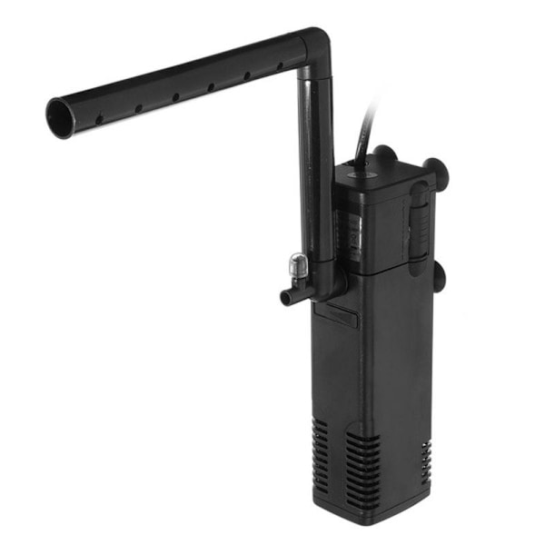 Opgraderet Akvariefilter Nedsænkelig Kraft Intern Filter Til Akvarium Filterpumpe 3 I 1 Spray Flow Biologisk Filter 3W/4W/8W/22W Passer til billedet Matches the image 22W 1500L/H(EU Plug)