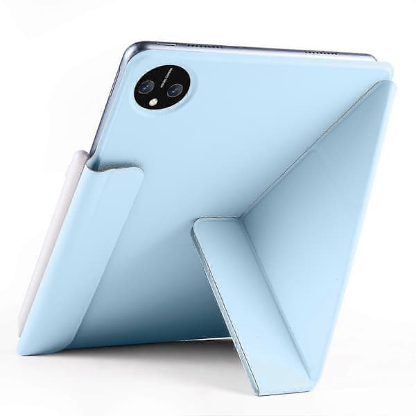 Honor MagicPad 2 12.3 Magnetiskt Äkta Läderfodral Ice Blue