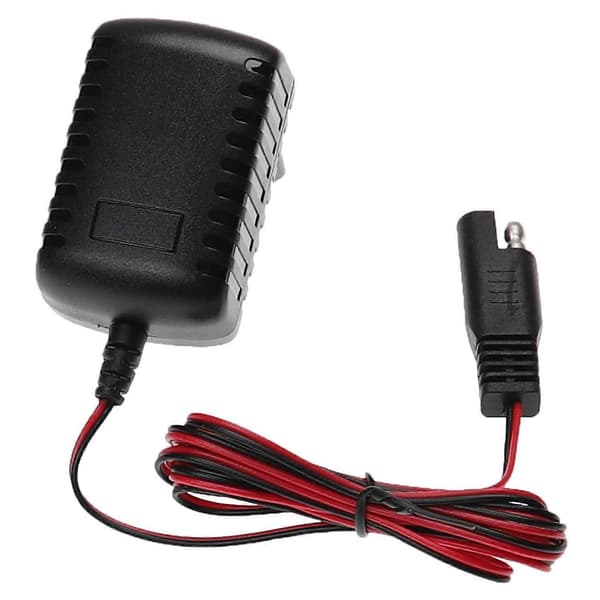 Oplader til startbatterier, kompatibel med John Deere plæneklippere, 12 V / 0,1 A, 2 m