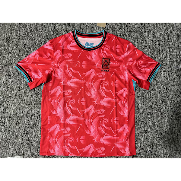 2024 Europamesterskab Frankrig trøje Italien landshold England Spanien Brasilien fodbolduniform Sydkorea Hjemmebane South Korea Home L