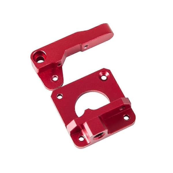 Creality All Metal Red Block Bowden Ekstrudersæt til Ender-3 / Ender-3 Pro / Ender-3 V2 / CR-10 Pro V2 3D-printer Not Specified
