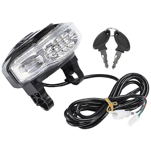 60v Angel Eyes LCD Lys Hastighetsdisplay Batteri Horn Frontlysbryter Nøkkel Kompatibel med Citycoco Elektrisk Scoo-WELLNGS