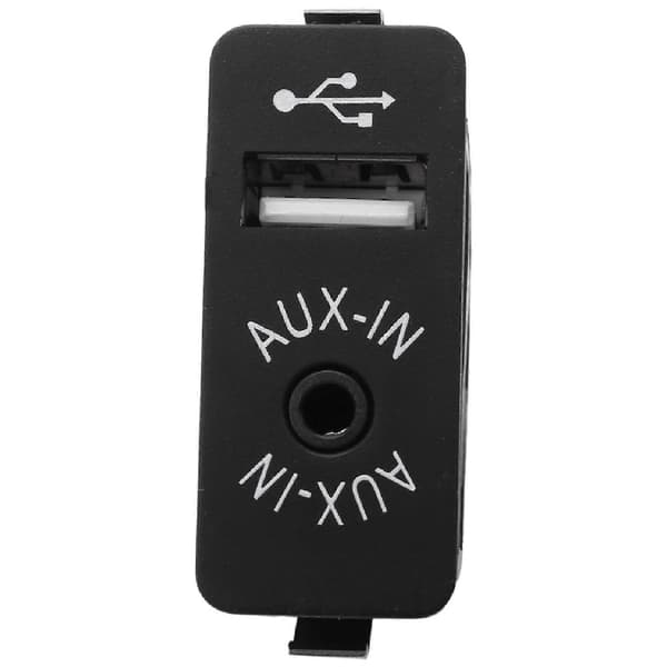 Bil Aux Usb-port 12-pinners Bluetooth-grensesnitt Bryterpanel Musikkadapter for E39 E53 X5 Z4 E85 E86 X3 E83