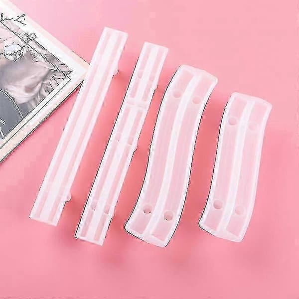 Handle Molds for Resin Casting, Silicone Tray Handle Molds (4 Pcs)