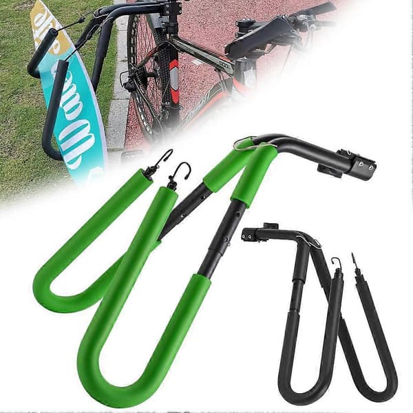 Surfbrætholder til cykel, holdbart surfbræt-holdeværktøj til shortboard Black