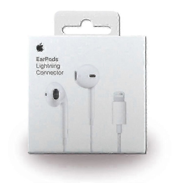 Apple Mmtn2zm/a Lightning EarPods Stereo Hovedtelefoner iPhone 12 11/ Pro/ X Xs Xr /8/7 iPad