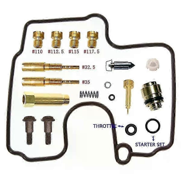 Karburator flyder stempelventil til Suzuki INTRUDER VL1500 1998-2004 reparation Float