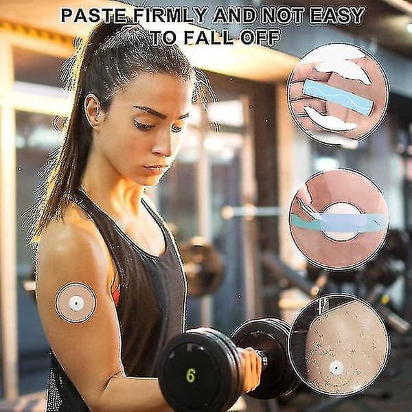 10-50PK Sensorbeskyttelse for Libre 3, Vanntett-Freestyle Selvklebende Lapper, Transparent 10PCS