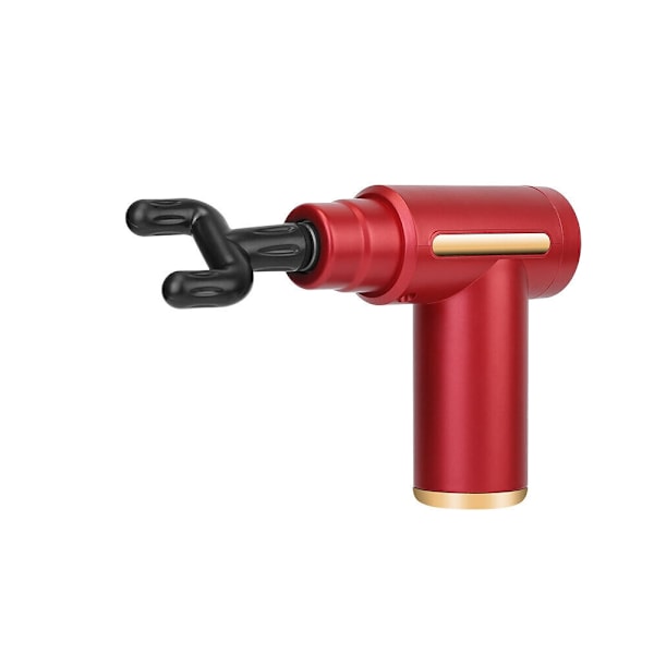 Massagepistol / Muskelpistol / Massage Gun - Trådlös Red Röd
