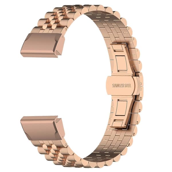 Til Garmin Fenix 7S Urremme Multicolor Rose Gold