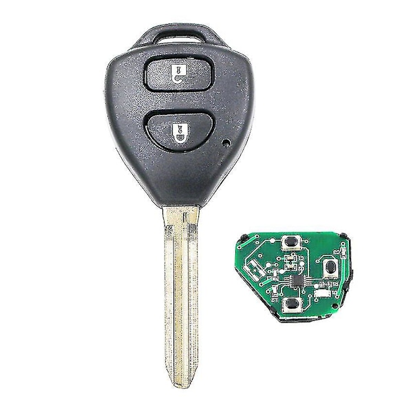 2b / 3 Knappar Fjärrnyckel 433mhz, 4d67 Chip Inuti För Toyota Rav4 Camry Corolla 2006-2010 Europa