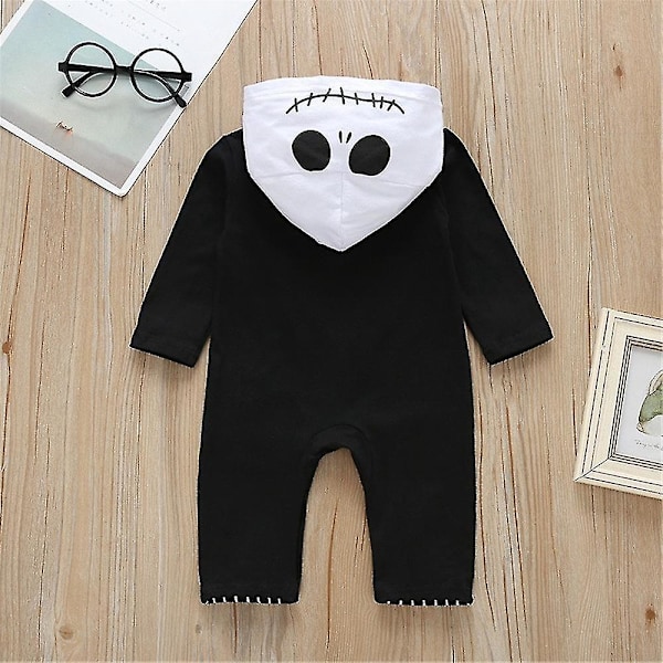 6 kuukautta - 3 vuotta Taapero Vauva Jack Skellington Painajainen ennen joulua Haalari Hupullinen potkupuku Lahjat 6-9 Months