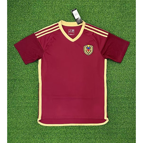 2024 Europamesterskab Frankrig trøje Italien landshold England Spanien Brasilien fodbolduniform Venezuela Hjemme Venezuela Home XL