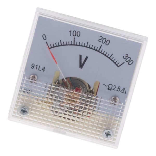 Analogt Voltmeter Analogt Panel Voltmeter 2,5% Fejl 0-300v