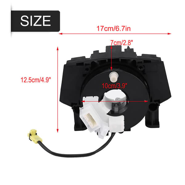 Automatisk spiralkabel Airbag Clock Spring för Pathfinder Navara 2005‑2013 25567 EB301