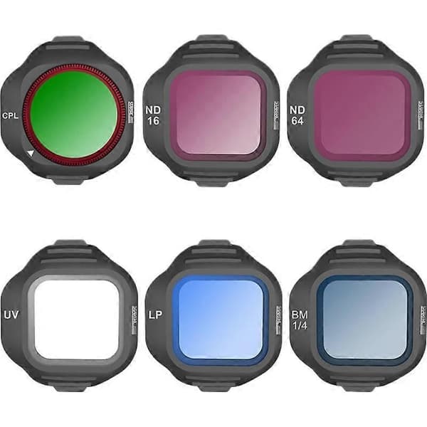 För Dji Mini 5 Pro Drönarkameralinsfilter 6PCS set