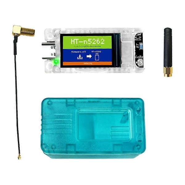 HELTECAUTOMATION Meshtastic Tracker Nordic Nrf52480 Sx1262 Lorawan Lora -kehityskortti näytöllä