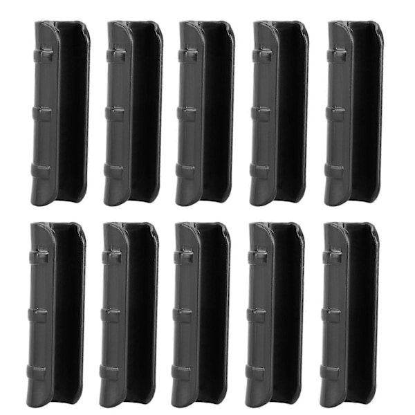 Kasvihuoneen rungon putkikiinnike, muovinen puutarharakennusten putkiklipsi Black 16mm