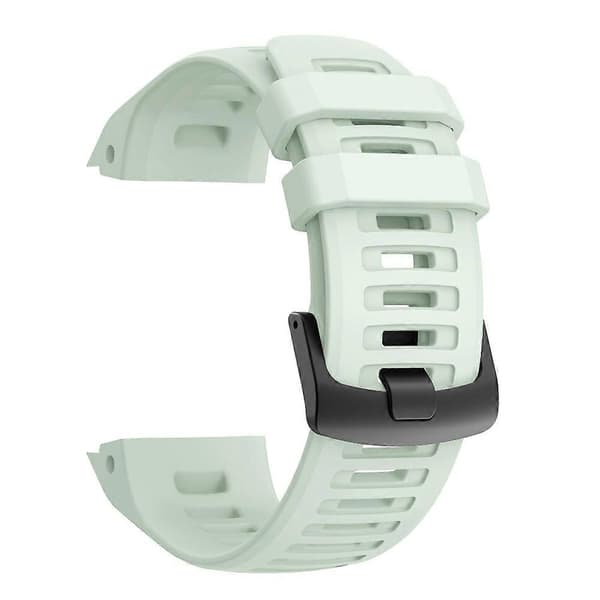 Silikoninen kellon rannekkeen korvaus Garmin Instinct -kelloon - Harmaa Multicolor Cyan