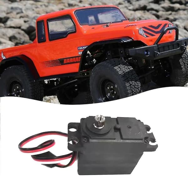 Sort 21t 3 kg digital servo til 1/14 Mjx Hyper Go 14210 14209 14301