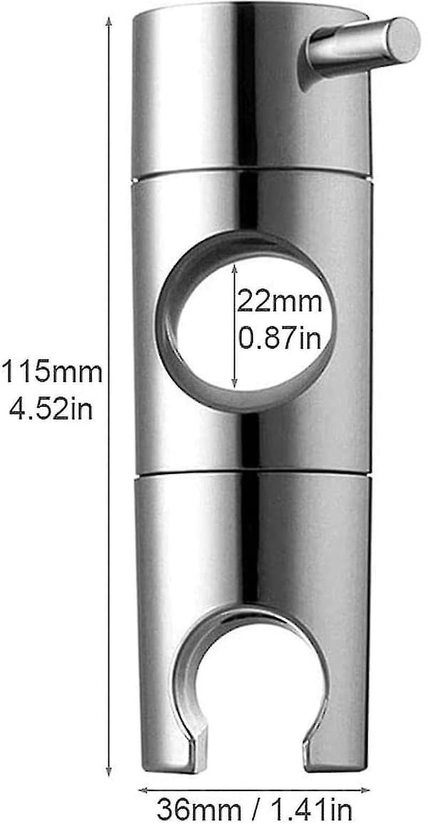 Dusjhodebrakett, Dusjhodeholdere Erstatning Dusjstang (størrelse: 19mm) 22MM