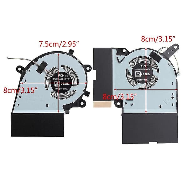 Laptop Køleventilator Til Rog Strix G512lv G512lw G712lv G712lws Laptop Ventilator GPU fan