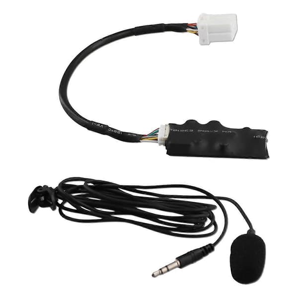 12V Interface AUX Bluetooth -sovitin Accordille 2003-2011 2005-2010 Fitille 2006-2011 Autotarvikkeet Black