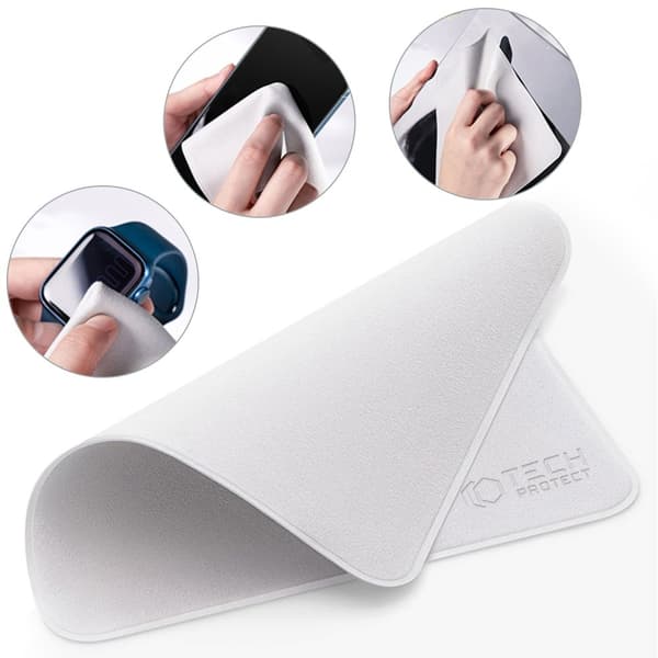 Tech-Protect 2-PACK Mikrofiberduk / Polerduk Grå 40