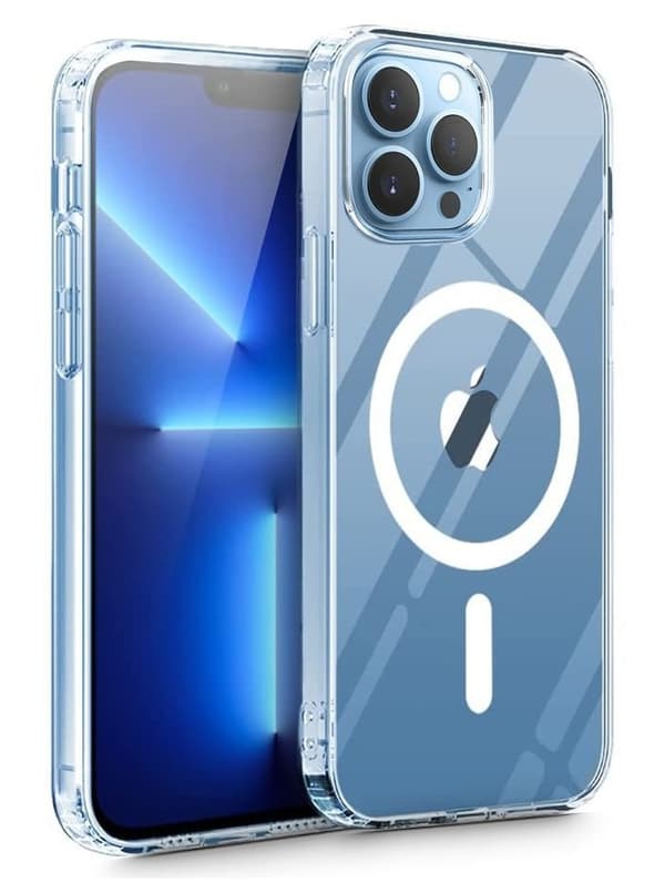Kompatibel med iPhone 15 Pro MagSafe-deksel Transparent - Premium 40