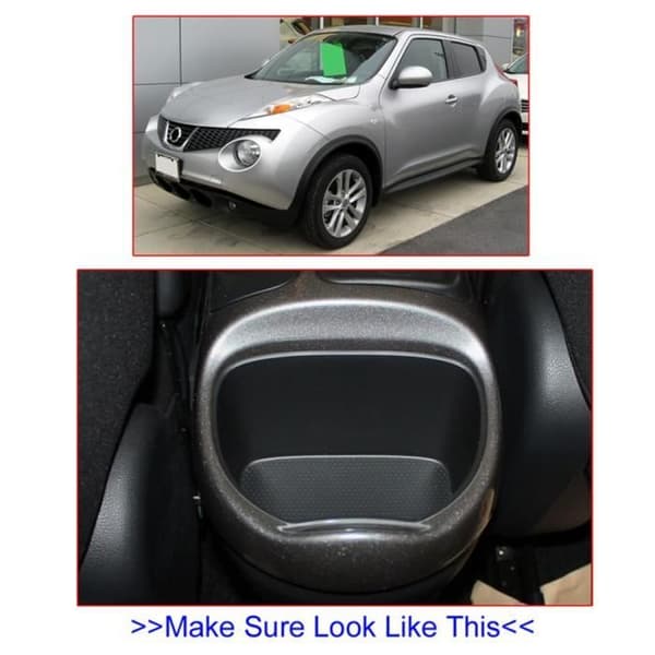 Midterarmlæn - Nissan - Juke ESQ - Sort læder - USB opbevaringsboks - 2011-2019