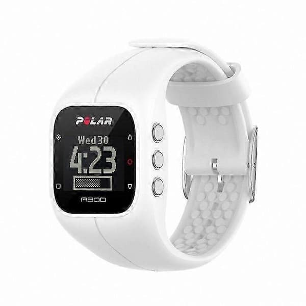 Silikone Urrem til Polar A300 - Blød og Holdbar Udskiftningsrem til Smartwatch White