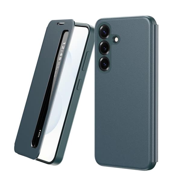 Samsung Galaxy S26 5G-deksel med Smart View-etui Grön
