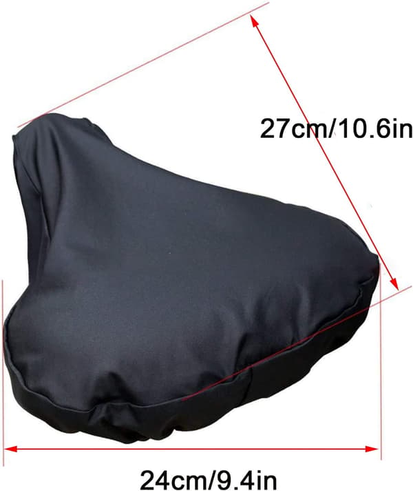 2-pack Waterproof Bicycle Saddle Covers - Rain Saddle Covers
