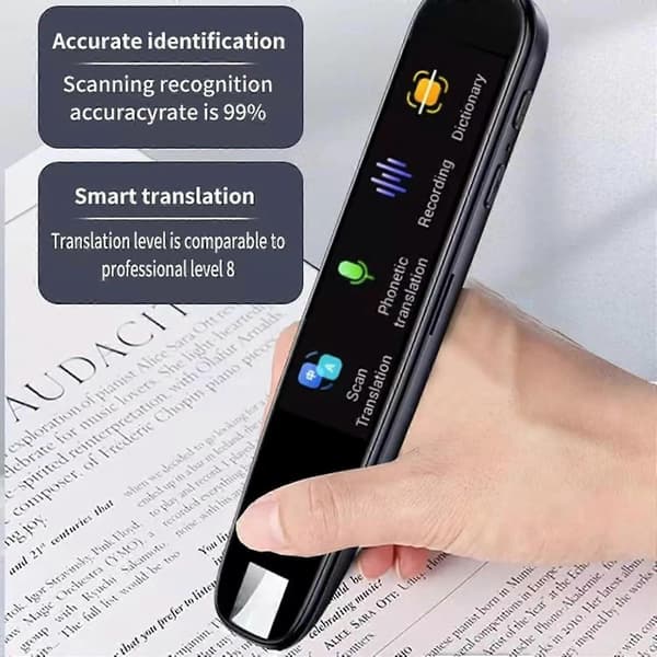 Scan Sense Pen, ScanSense AI Smart Pen white