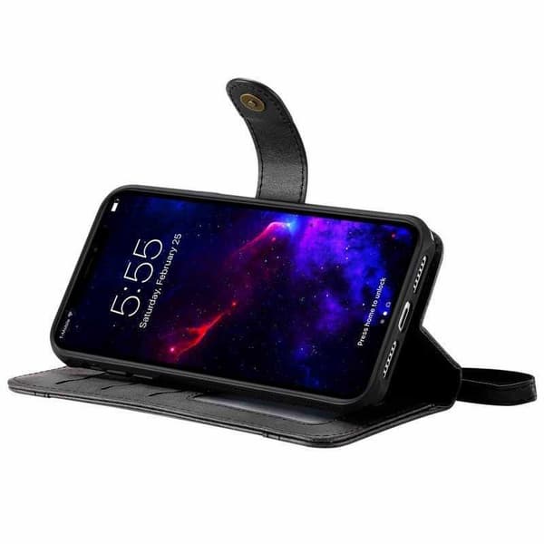 iPhone 11 Practical Case with Magnetic Shell 6-Compartment Winston V2 Svart black