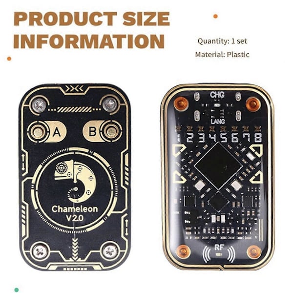 Chameleon Ultra Reader +2XCUID-kort
