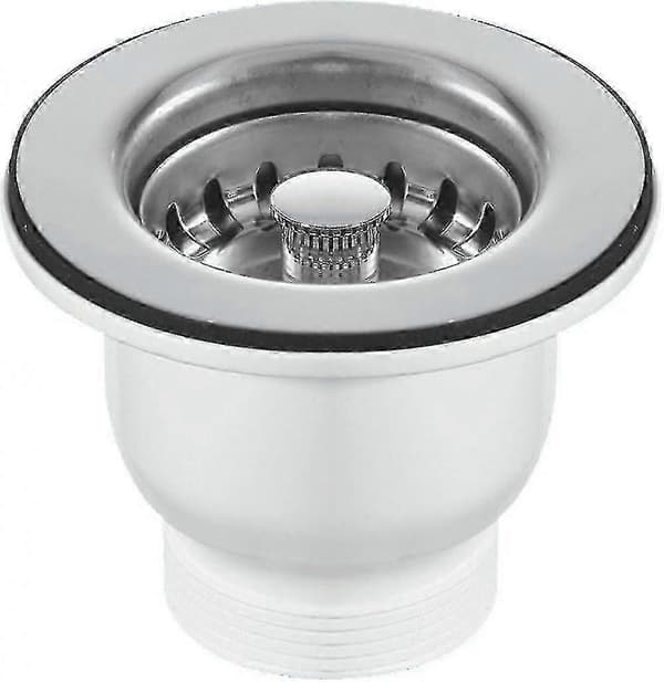 85mm Krom Belfast Diskbänkskorg Sil - Passar 60mm Hål