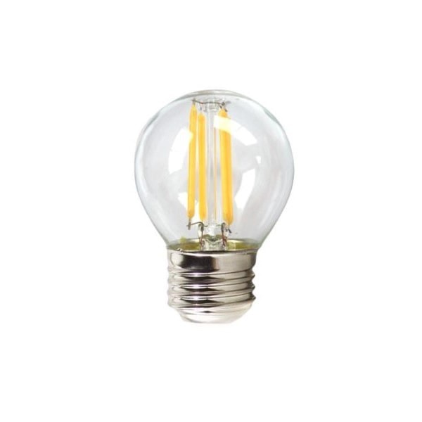 Sfärisk LED-lampa E27 4W temperatur 3000K A++ (Varmt ljus) billigt