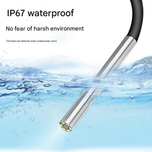3,9 mm ultratynn linse USB-endoskop borescope inspeksjon HD-kamera for Androidcr 1M 3.280FT Soft Cable