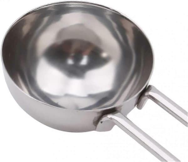 Enkelt og sofistikeret design Rustfrit stål kaffe krydderi måleske Espresso Scoop Bagning Te Langt håndtag Måling rustfrit stål