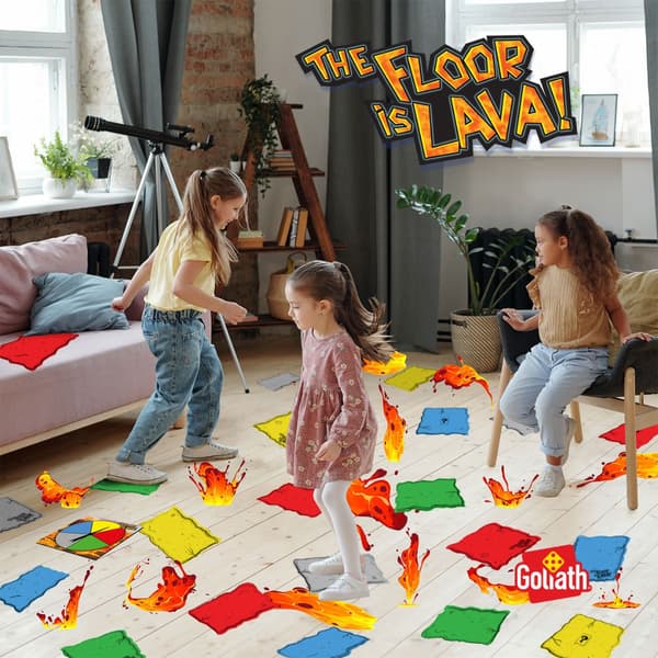 Floor Is Lava - Golvet Är Lava -peli Multifärg 6