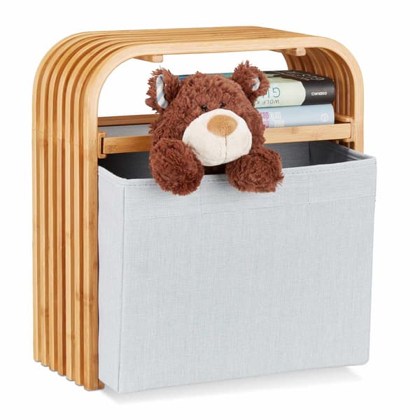 Bamboo Storage Ottoman 3340