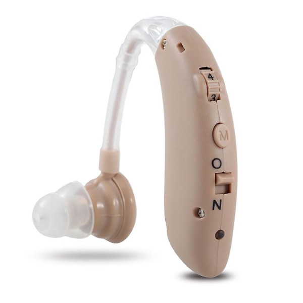 1 paket hörapparater, uppladdningsbara osynliga hörapparater för äldre med brusreducering för hörselskadade vuxna, digital hörapparat Volym Forts.
