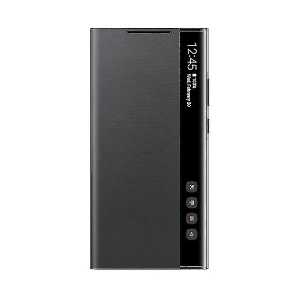 Samsung Mirror Smart View -läppäkotelo vastaustoiminnolla Galaxy Note20 Ultra 5G -puhelimelle - LED-kotelo S-View Cover EF-ZN985 matkapuhelin...