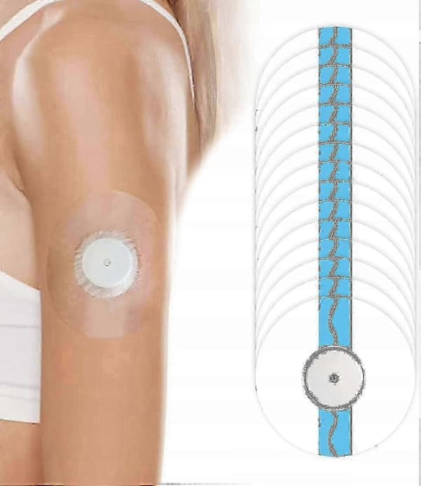 Forbedret Freestyle Libre 3 Sensor - 45 Stykker Transparent Libre 2 Teknologi