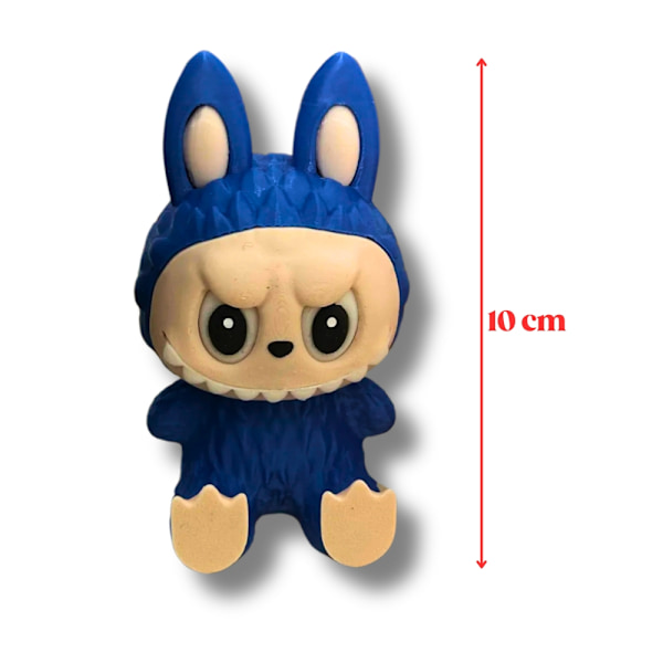 Labubu Pop Mart Monsters Spännande Bordsfigur Leksak Röd M Red m