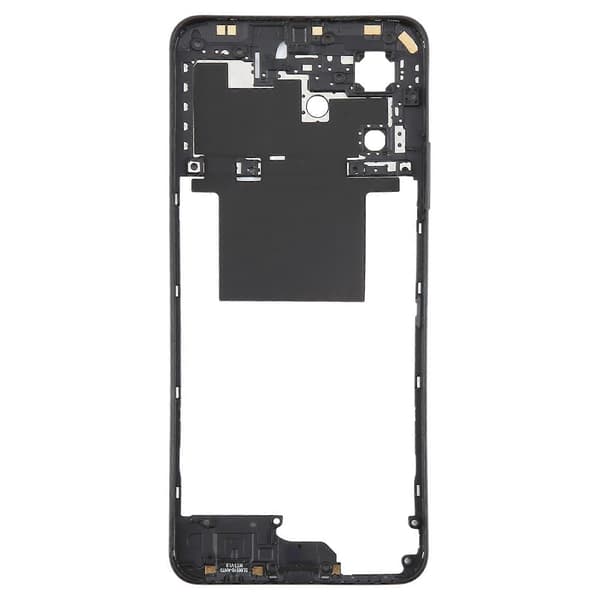 Til Realme C53 4G RMX3760 Mellemramme Bezel Plade Black