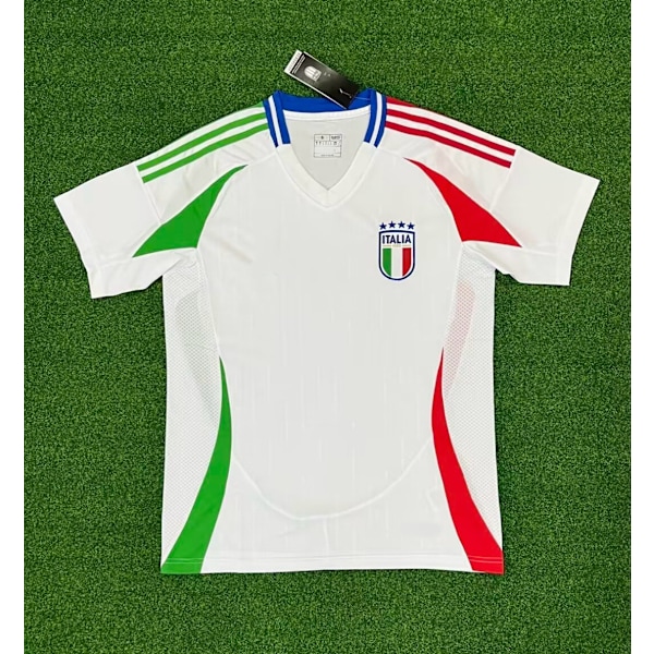 2024 Europamesterskab Frankrig trøje Italien landshold England Spanien Brasilien fodbolduniform Italien udebane Italy away S
